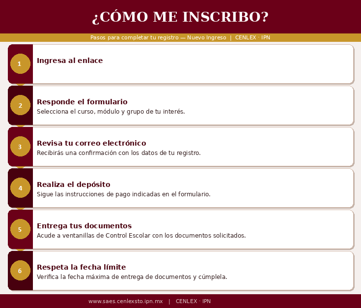 como inscribirse